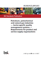 BS DD CEN ISO/TS 29001:2011