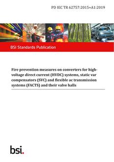 BS PD IEC TR 62757:2015+A1:2019