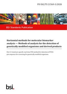 BS PD ISO/TS 21569-3:2020