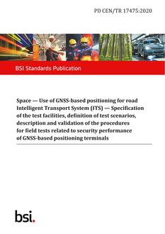 BS PD CEN/TR 17475:2020