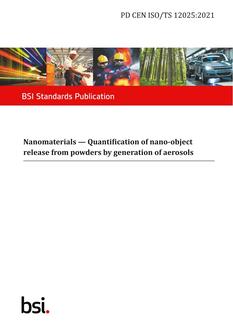BS PD CEN ISO/TS 12025:2021