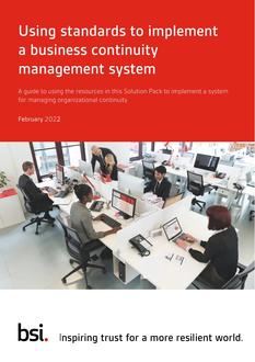 BS BUSINESS CONTINUITY WRITTEN FEB 2022