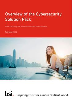 BS CYBERSECURITY OVERVIEW