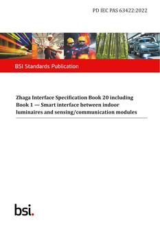 BS PD IEC PAS 63422:2022
