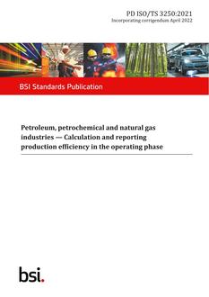 BS PD ISO/TS 3250:2021 w/corrigendum