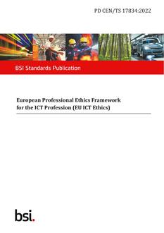 BS PD CEN/TS 17834:2022