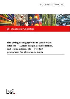 BS PD CEN/TS 17749:2022