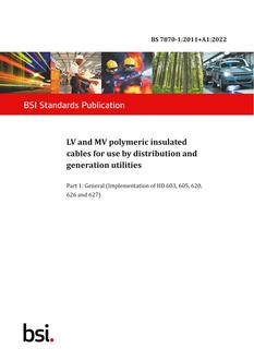 BS 7870-1:2011+A1:2022