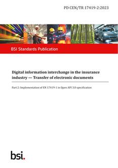 BS PD CEN/TR 17419-2:2023