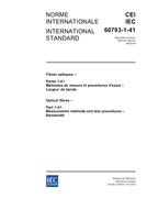 IEC 60793-1-41 Ed. 2.0 b:2003