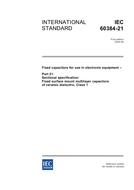 IEC 60384-21 Ed. 1.0 en:2004