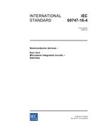 IEC 60747-16-4 Ed. 1.0 en:2004