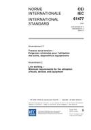 IEC 61477 Amd.2 Ed. 1.0 b:2004