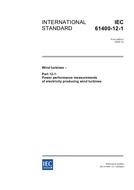 IEC 61400-12-1 Ed. 1.0 en:2005