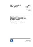 IEC 61212-1 Ed. 2.0 en:2006