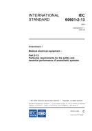 IEC 60601-2-13 Amd.1 Ed. 3.0 en:2006