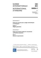 IEC 60884-1 Amd.1 Ed. 3.0 b:2006