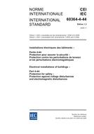 IEC 60364-4-44 Ed. 1.2 b:2006