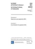 IEC 60934 Amd.1 Ed. 3.0 b:2007