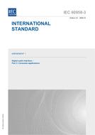 IEC 60958-3 Amd.1 Ed. 3.0 en:2009