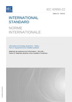 IEC 60950-22 Ed. 2.0 b:2016