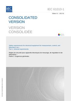 IEC 61010-1 Ed. 3.1 b:2017