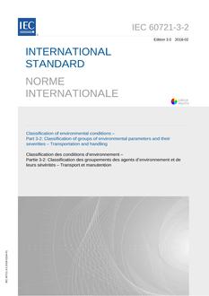 IEC 60721-3-2 Ed. 3.0 b:2018