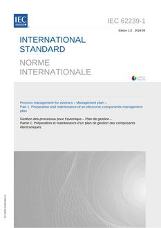 IEC 62239-1 Ed. 1.0 b:2018