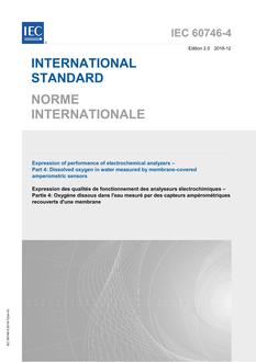 IEC 60746-4 Ed. 2.0 b:2018