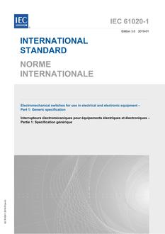 IEC 61020-1 Ed. 3.0 b:2019