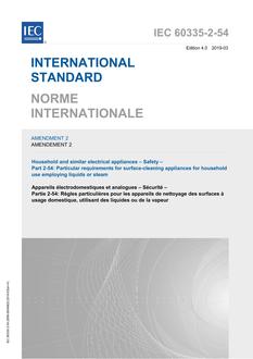 IEC 60335-2-54 Amd.2 Ed. 4.0 b:2008