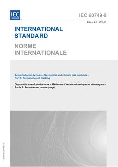 IEC 60749-9 Ed. 2.0 b:2017