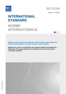 IEC 63180 Ed. 1.0 b:2020