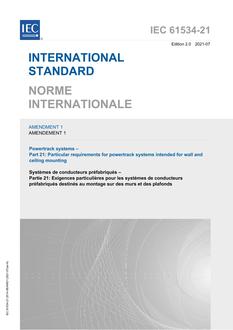 IEC 61534-21 Amd. 1 Ed. 2.0 b:2021
