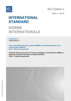 IEC 63044-1 Amd. 1 Ed. 1.0 b:2021