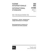 IEC 61095 Ed. 1.1 b:2000