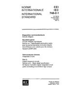 IEC 60748-2-1 Ed. 1.0 b:1991