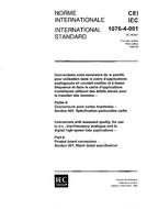 IEC 61076-4-001 Ed. 1.0 b:1996