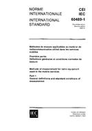 IEC 60489-1 Ed. 2.0 b:1983