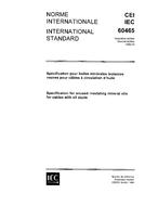 IEC 60465 Ed. 2.0 b:1988