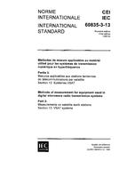 IEC 60835-3-13 Ed. 1.0 b:1996