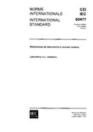 IEC 60477 Ed. 1.0 b:1974