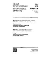 IEC 60487-2-1 Ed. 1.0 b:1981
