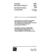 IEC 60719 Ed. 2.0 b:1992