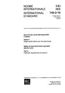 IEC 60745-2-16 Ed. 1.0 b:1993