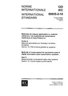 IEC 60835-2-10 Ed. 1.0 b:1992