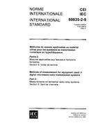 IEC 60835-2-9 Ed. 1.0 b:1995