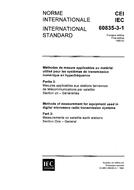 IEC 60835-3-1 Ed. 1.0 b:1990