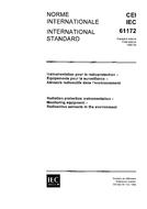 IEC 61172 Ed. 1.0 b:1992