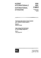 IEC 61180-2 Ed. 1.0 b:1994